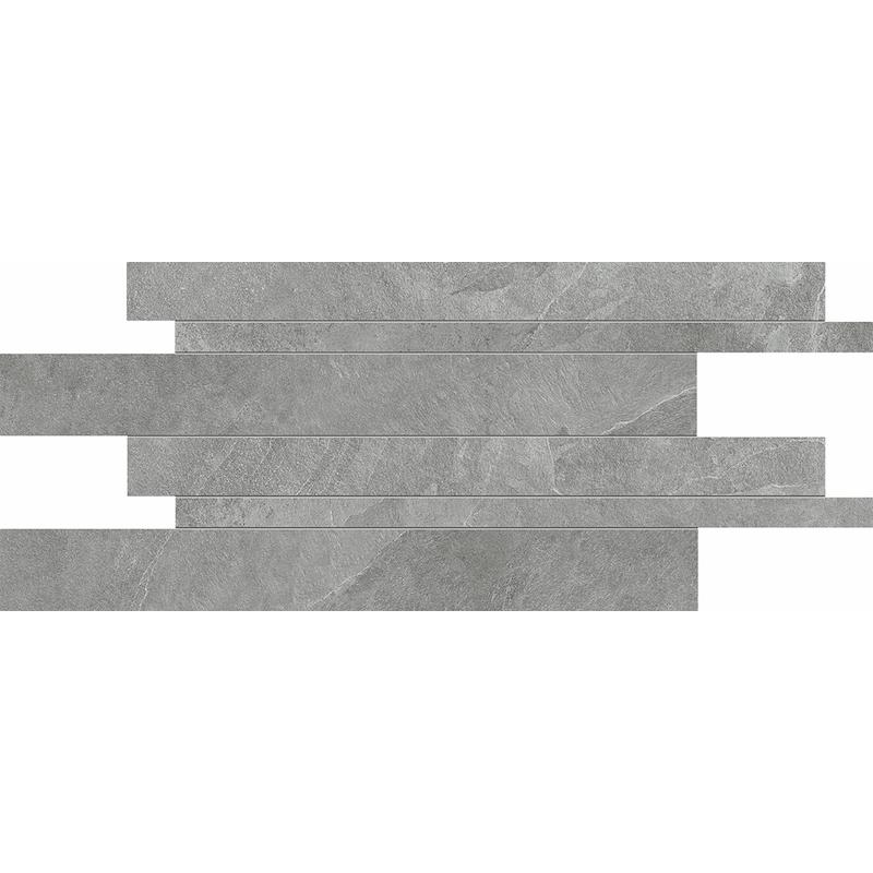 ERGON CORNERSTONE Listelli Sfalsati Slim Slate Grey 30x60 cm 6.5 mm Matte