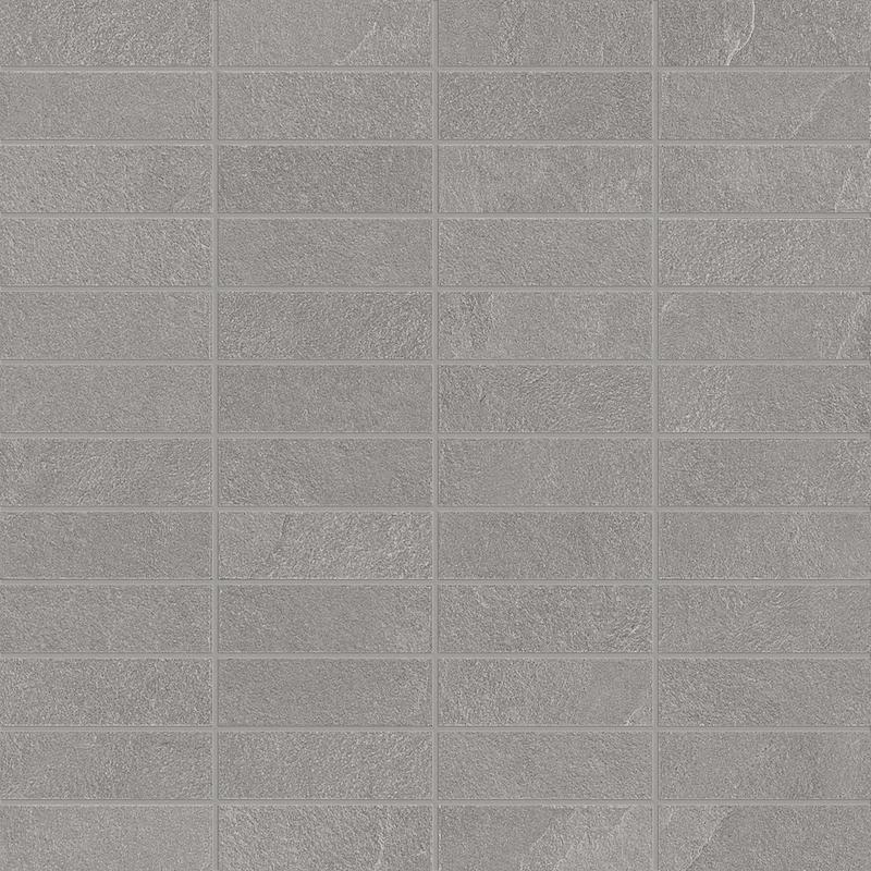 ERGON CORNERSTONE Mosaico Plurima Slim Slate Grey 30x30 cm 6.5 mm Matte