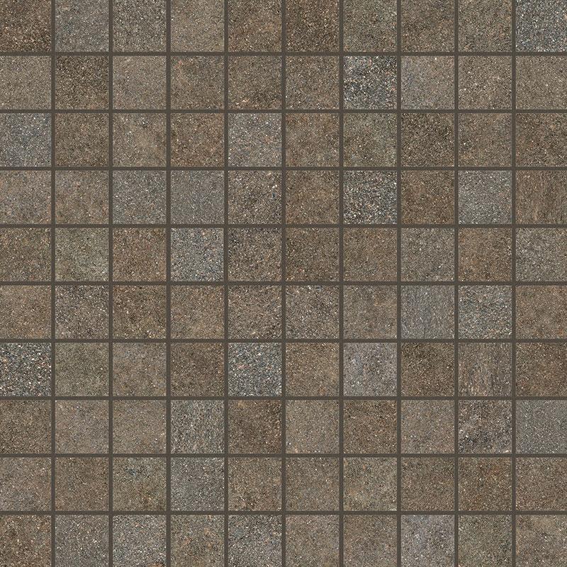 Floor Gres AIRTECH BERLIN RED HIGH GLOSSY MOSAICO 30x30 cm 9 mm polished