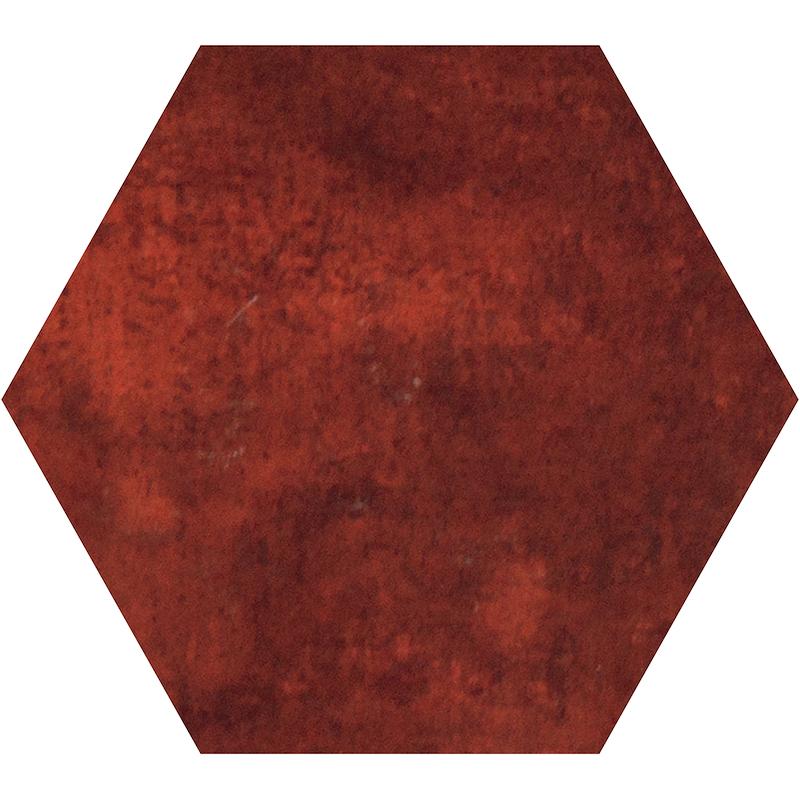 Gigacer KREA SMALL HEXAGON RED 18x16 cm 4.8 mm Krea