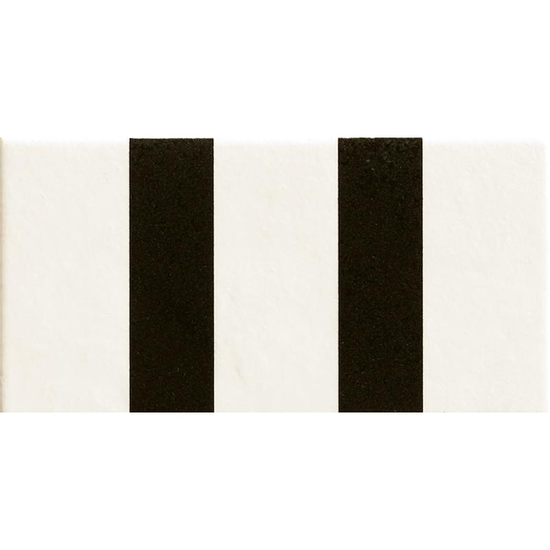 Mutina MATTONELLE MARGHERITA PARALLEL BLACK 20,5x10,1 cm 10 mm Silk / Semi Glossy